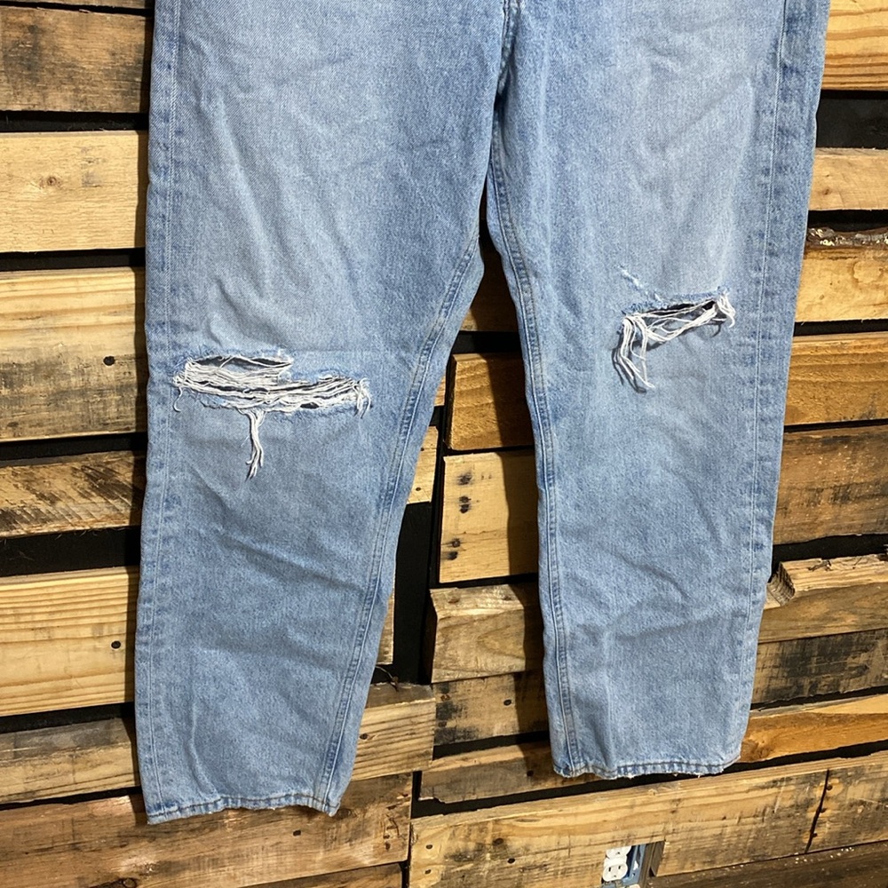 AGOLDE 90s Mid-Rise Light Wash Straight-Leg Jeans‎ Size 28 - Picture 3 of 9